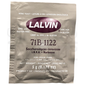 Дрожжи винные Lalvin 71B-1122 5 г