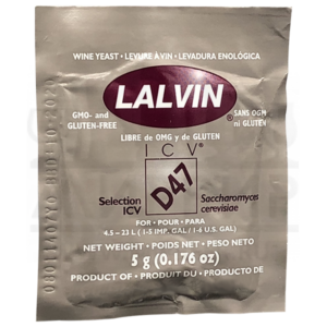 Дрожжи винные LALVIN D47