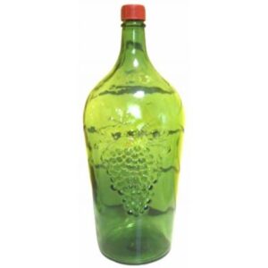 Бутыль Симон из зеленого стекла на 7 литров